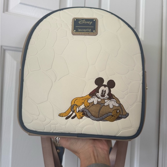 Disney Mickey Mouse Turtle Shell Mini Backpack - Picture 5 of 7